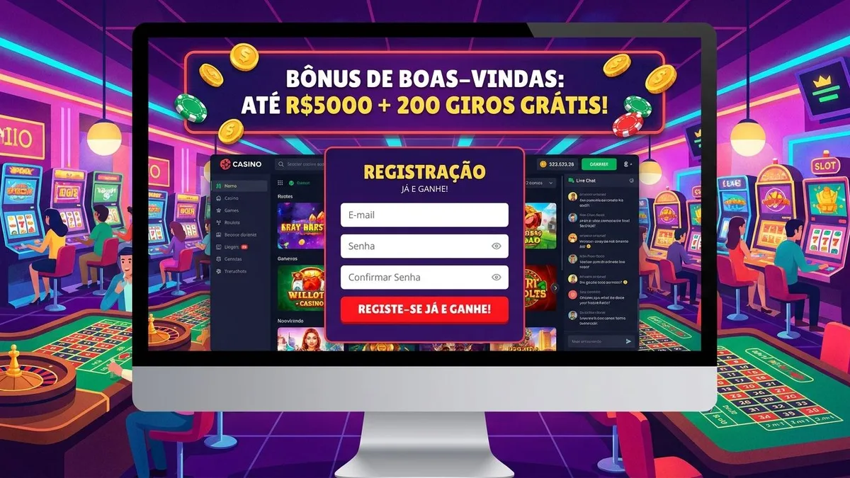 Registo com bónus